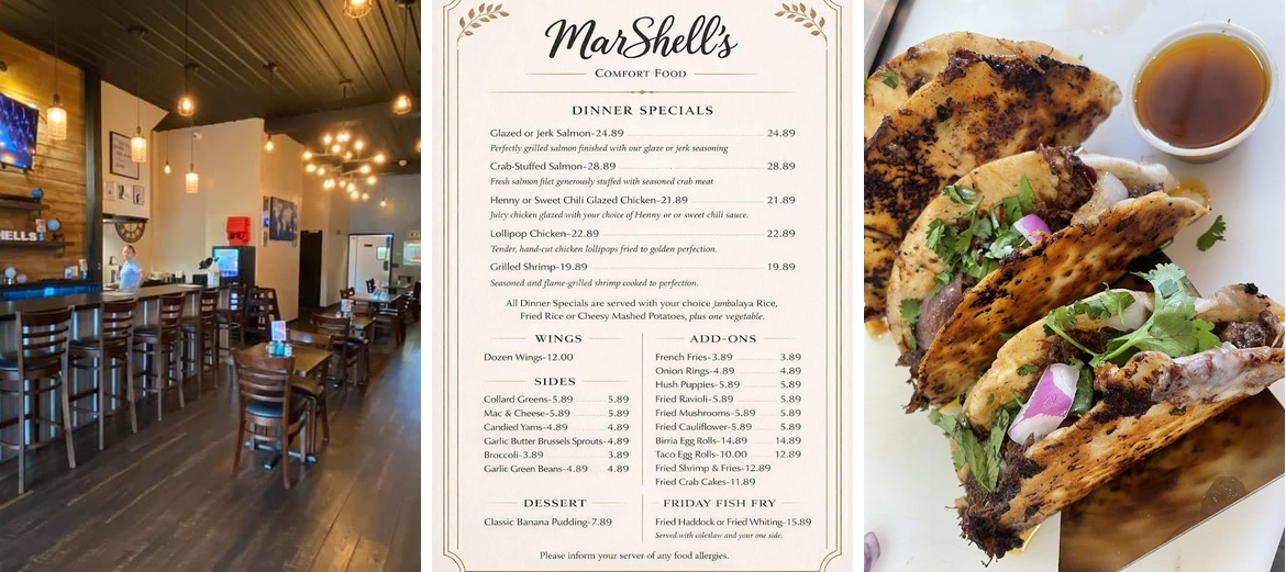 MarShell's Menu